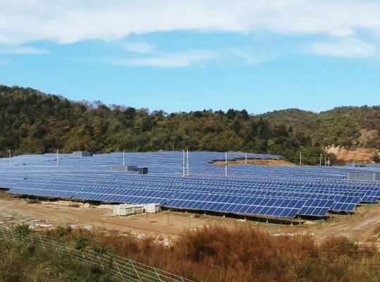 10MWp On Grid Panel Surya Kit Pembangkit Listrik Fotovoltaik Tanah