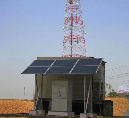 Sistem Pembangkit Energi Surya BTS Hibrid Untuk Telekomunikasi